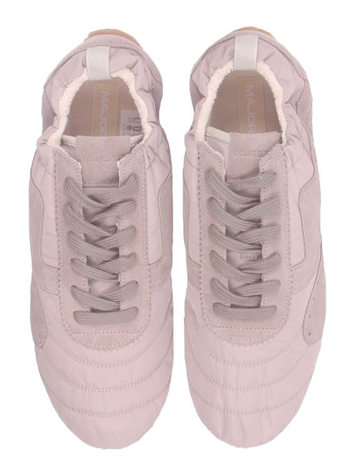quilted nylon and suede sneakers MAJOR STEP | MAJOR SOCKS44